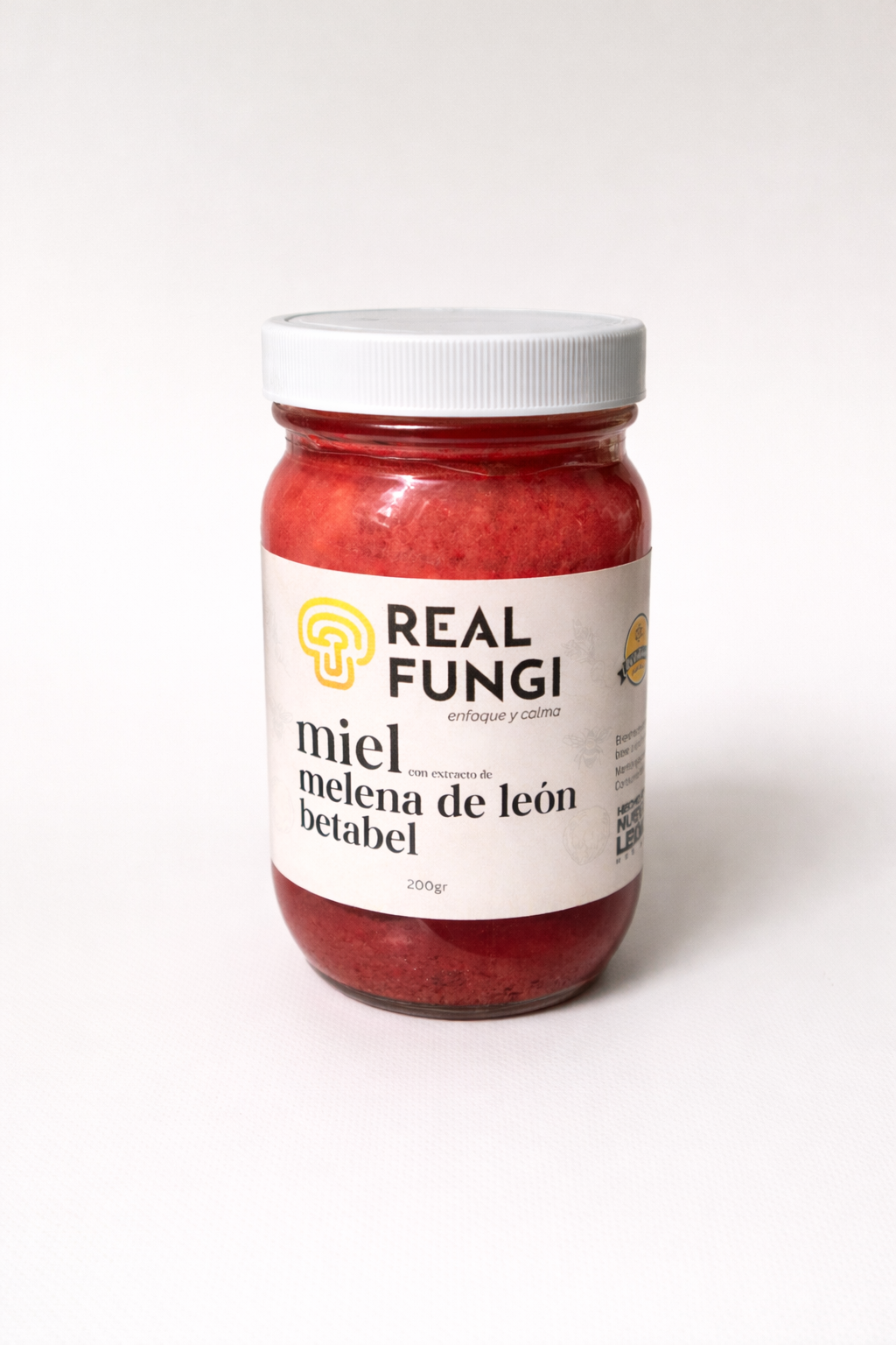 Miel Adaptogénica Melena de León Betabel