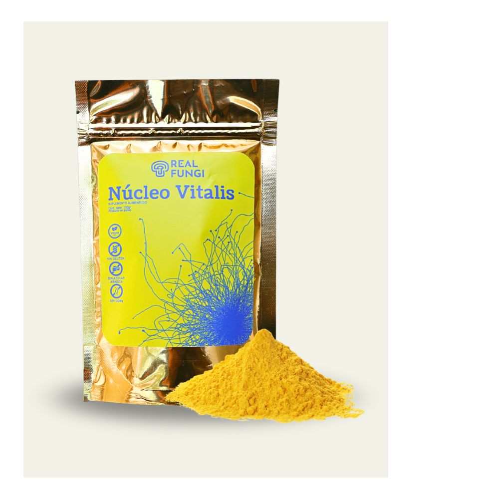 Núcleo Vitalis - Posbiótico a base de Cordyceps militaris, polvo 100grs
