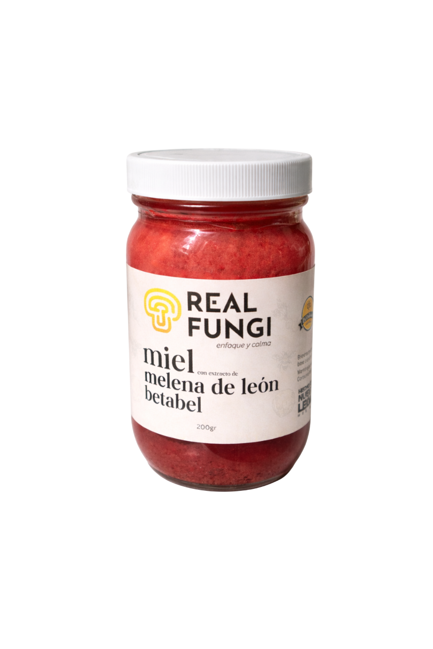 Miel Adaptogénica Melena de León Betabel
