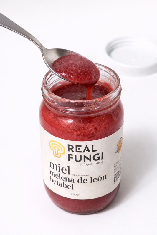 Miel Adaptogénica Melena de León Betabel